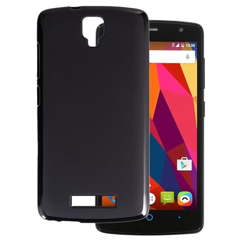 OAGELIM Hülle kompatibel mit ZTE Blade L5 Hülle Stoßfeste TPU Weiche Flexible Schützende Handyhülle mit Kratzfestigkeit & Militärischer Fallschutz (Schwarz)