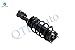 PM Auto Pair 2 Front L-R Quick Complete Strut-Coil Spring Assembly For 2011-2014 Mazda 2