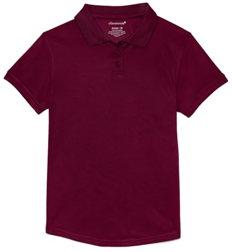 Image of Classroom Girls' Girls Fit Moisture Wicking Polo