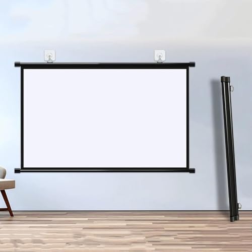 Pantalla Retráctil Manual para Proyector 72 pulgadas miniatura 2