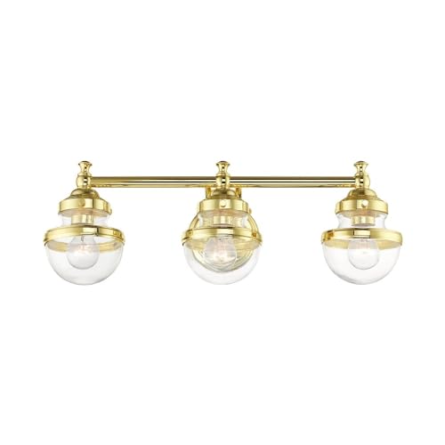 Image of Livex Lighting 17413-05 3-Light Fixture, Polished Chrome