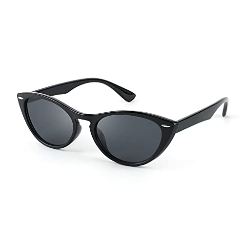 FEISEDY Retro Cat Eye Sunglasses Women Men Vintage Small Cateye UV400 Sunglasses B2617