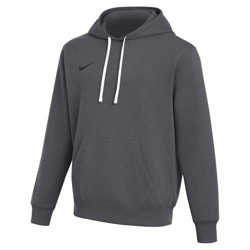 NIKE Park 26 Fleece-FuĂźball-Hoodie FĂĽr Herren, Dk Grey Heather/Black, IB1222-063, 2XL