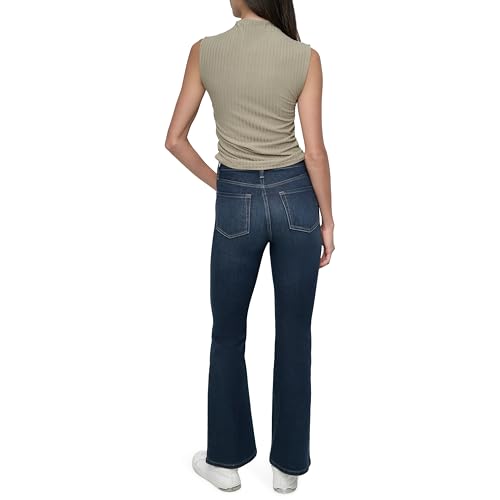 Image of DKNY Women's Ruched Versatile Trendy Everyday Top