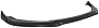 IKON MOTORSPORTS, Front Lip Compatible With 2019-2021 Honda Civic, CS Style Air Dam Chin Body Kit Front Bumper Lip Spiltter Polyurethane