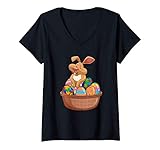 Photo Gallery donna easter bunny eggs autism awareness puzzle maglietta con collo a v Photo Gallery donna easter bunny eggs autism awareness puzzle maglietta con collo a v