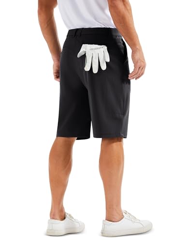 MAGCOMSEN Men's Golf Shorts with 6 Pockets 11 inch Inseam Quick Dry Stretch Casual Work Dress Hiking Shorts for Men3