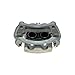 KarParts360 For Nissan 370Z 2009-2018 Disc Brake Caliper Passenger Side | Front | Silver | Uncoated | Semi-Loaded Configuration | Floating Construction | 2-Piston