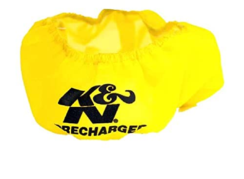 Filtre à air avec wrap jaune pour système d'induction k&n