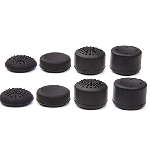 CLISPEED 8 Pièces Gamepad Soulevées Thumbstick Silicone Antidérapant Joystick Bouchon Remplacement Gamepad Contrôleur Grip Cap pour Femmes Hommes Cover