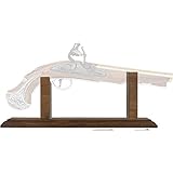 Denix Wooden Pistol Stand for Flintlock Pistol