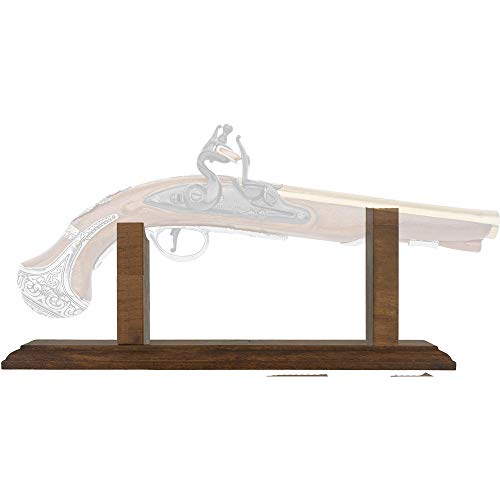 Denix Wooden Pistol Stand for Flintlock Pistol