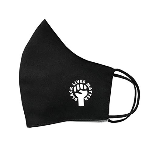 Black Lives Matter Housse de protection en coton lavable réutilisable et respirante Cover