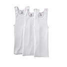 Hanes Men's Tall Man Ribbed Tank Top (Pack of Three)