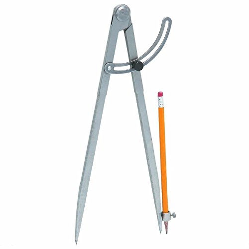J&R Quality Tools 23877 Pencil Length Divider with Wing, 12-Inch - Life Time