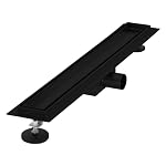 LuxeBath – LuxeBath Duschrinne 60 cm 2in1, befliesbar, extra flach, Ede