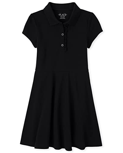 Image of The Children's Place Girls' Pique Polo Dress