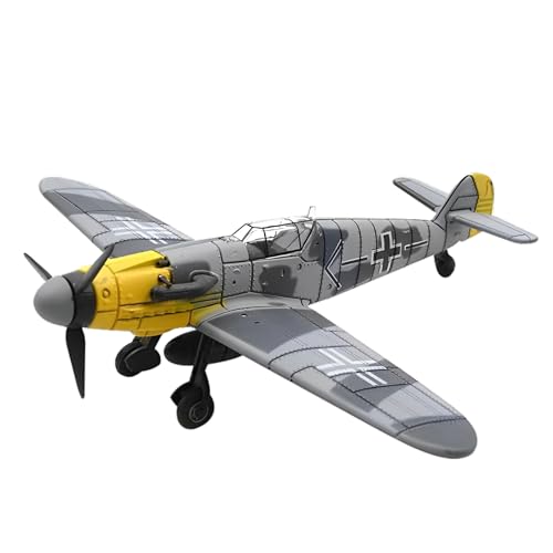 gzpynsgaoh BF-109 Fighter - World War II Classic Airplane Model, 1:49 Military Enthusiast Plastic...