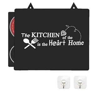 Smgbway Herdabdeckplatte Naturkautschuk 62x53cm