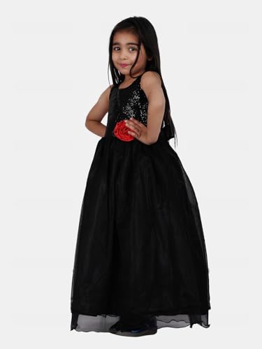 Image of Ripening Kids Sequined Ball-Gown for Your Little Princess's Birthday Celebration Girls' Dresses