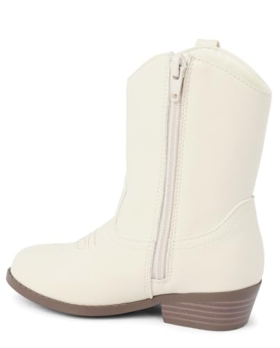 Gymboree,Girls and Toddler Cowgirl Boots,Beige,12 Years3