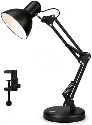 Luminária Articulada De Mesa Abajur Modelo Pixar Com Base E Garra...