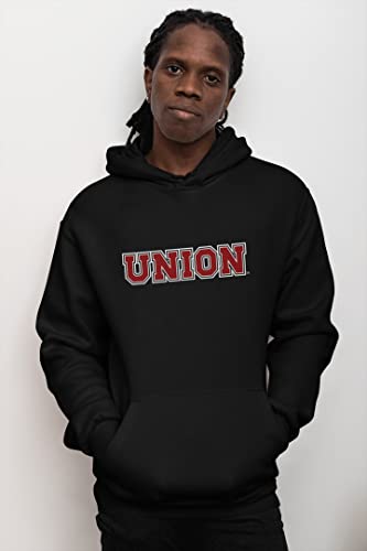 CreateMyTee | Union College Union Hooded Sweatshirt3