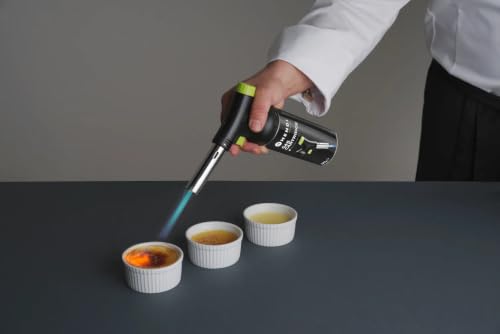 HENDI Gaskartuschen, für HENDI Crème Brûlée Brenner 198247 & 198216, Küchenbrenner, Flambierbrenner, Gasbrenner, Butangas, Stückzahl: 4 – Ansicht 2