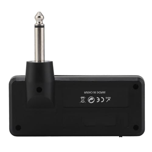Guitar Headphone Amplifier USB Rechargeable Lightweighted for Classical Rock Performers Practicing