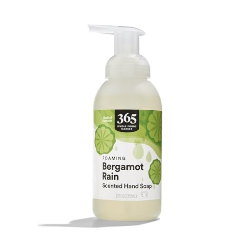 365 by Whole Foods Market Foaming Hand Soap Bergamot Rain 12 Fl Oz