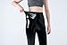 NewL Women Mirror Faux Patent Leather Leggings Shiny Stretch Tighten Pants High Waist Slim (Black, S)