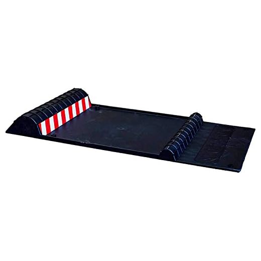 Maxsa 37358-RS Park Right 21" x 11" x 2" Parking Mat, Black