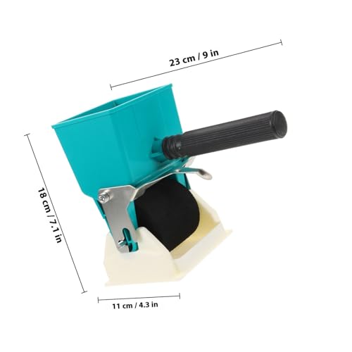 Rodillo ajustable para pegamento portátil con flujo regulable manual 2