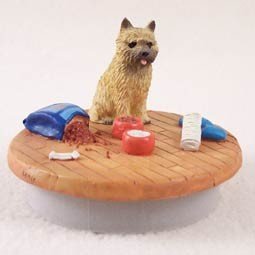 Conversation Concepts Miniature Cairn Terrier Red Candle Topper Tiny One 