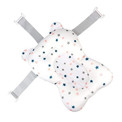 Nap Baby Cojín Flotante Anti-Deslizante para Bañera para Bebé ó Tina de Baño para Bebé - sustituye la Esponja para bañera - Comodidad, higiene y Apoyo...