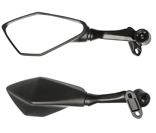 Espejos retrovisores de motocicleta para Kawasaki Ninja 300 EX300 ZX6R 400 y 250R