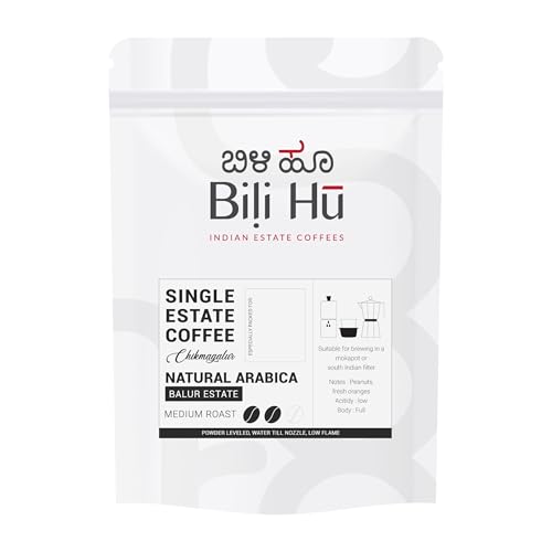 Bili Hu Coffee Powder from Balur Estate, Fresh Medium Roast Arabica Beans, Natural Coffee Powder for Mokapot or South-Indian Filter (Pack of 1, 200 Gram) (B09MT5FWJK) Amazon Price History, Amazon Price Tracker