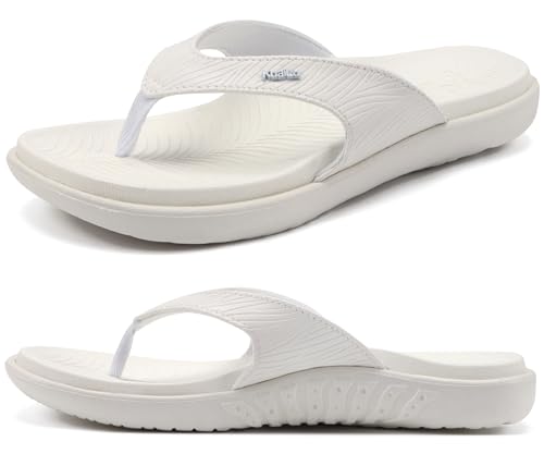 Image of KuaiLu Women's Orthotic Arch Support Flip Flop Sandals