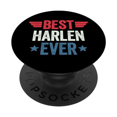 Best Harlen Ever PopSockets Swappable PopGrip, Black