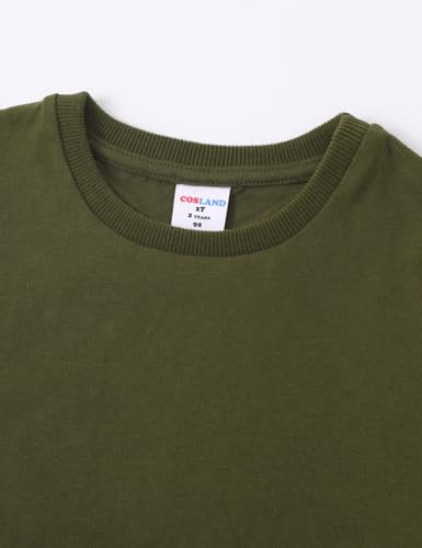 Cosland Boys T-Shirts Short Sleeve Tee Shirts Crew Neck Cotton Kids Shirts thumb #3