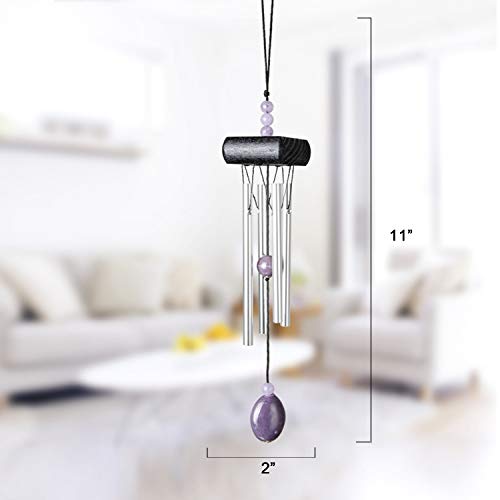 Unime Wind Chimes, Creative Design 2 Pack Beautiful Garden Chimes thumb #1