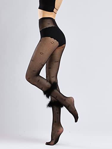 Image of Sahabowi Women Tights, Sheer High Waist Pantyhose, Vintage Control Top Stockings, Siwa7