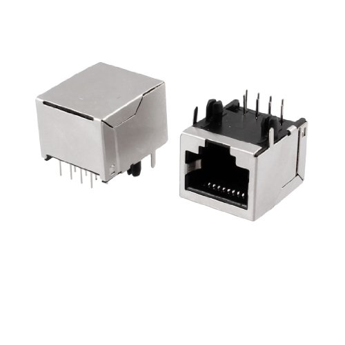 5 conectores modulares de red 8P8C RJ45 Aexit miniatura 1