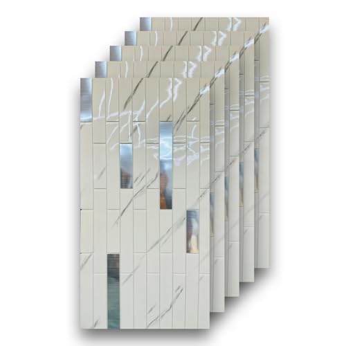 Image of JENY 3D Effect Stunning 3D Brick Wallpaper Self-Adhesive Waterproof PE Foam 3D Wall Panels Wallpaper Sticker for Bathroom, Living Room, and Home Decoration (5)