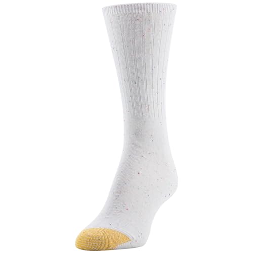 Image of GOLDTOE Womens Casual Texture Crew Socks, Multipairs