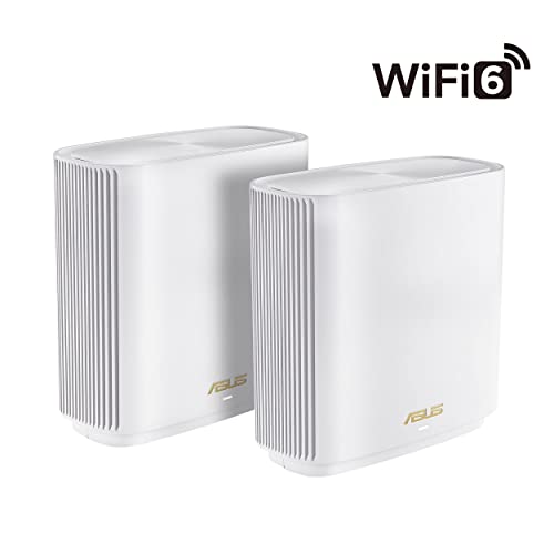 Asus ZENWIFI XT9 2PK WHITE Zenwifi Xt9 Ax7800 Tri-Band Wifi6 Mesh Wifisystem thumb #2