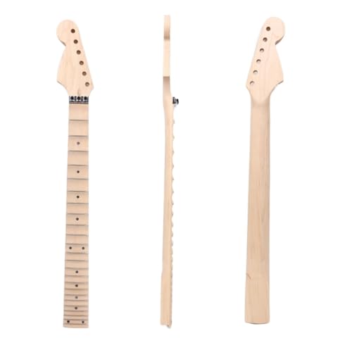 Manche guitare électrique érable Canada 25.5 pouces avec tête pour écrou de verrouillage