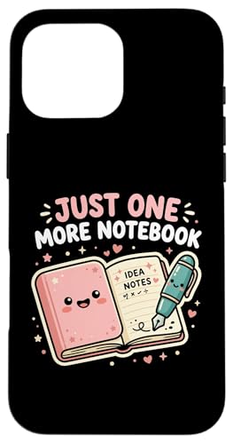 One More Notebook Idea�X�e�[�V���i���[�W���[�i�����O�v�����i�[ �X�}�z�P�[�X iPhone 16 Pro Max �p