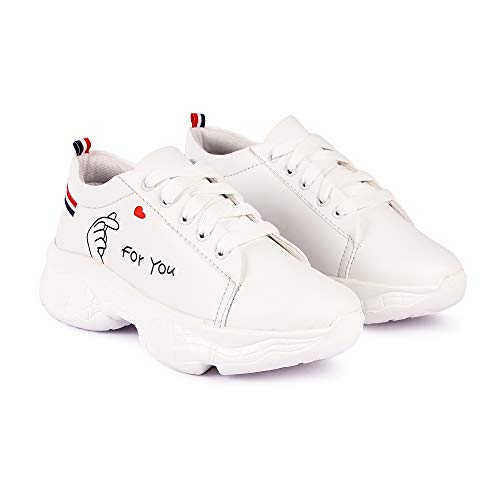 Image of Creattoes Women Lace-Up Printed Sneaker