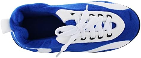 Comfy Feet Unisex Traditional Slipper, Blue and White, 12.5-14 US Men | Image 5